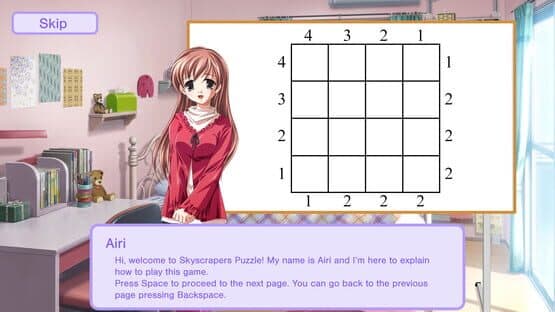 Skyscrapers Puzzle: Airi's tale — screenshot 1