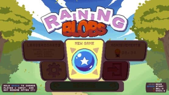 Raining Blobs — screenshot 1