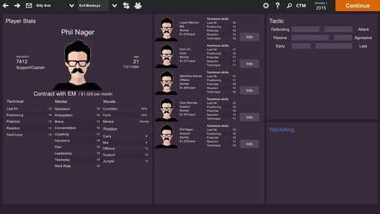 Cyber Team Manager — screenshot 3