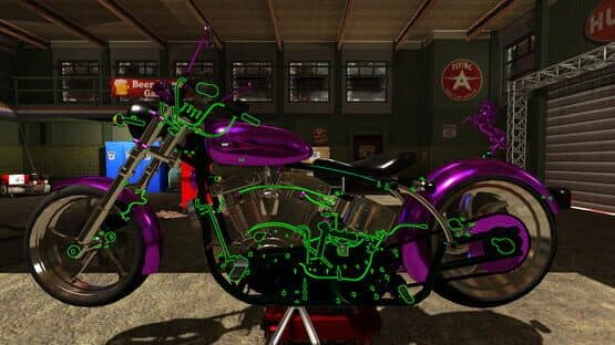 Motorbike Garage Mechanic Simulator — screenshot 1