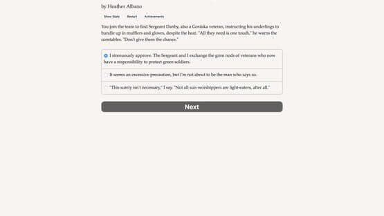 A Study in Steampunk: Choice by Gaslight — screenshot 2
