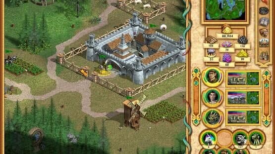 Heroes of Might and Magic IV — screenshot 1