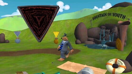 Sam & Max: Beyond Time and Space - Episode 2: Moai Better Blues — screenshot 2