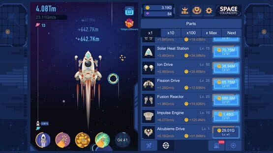 Space Colonizers Idle Clicker — screenshot 4