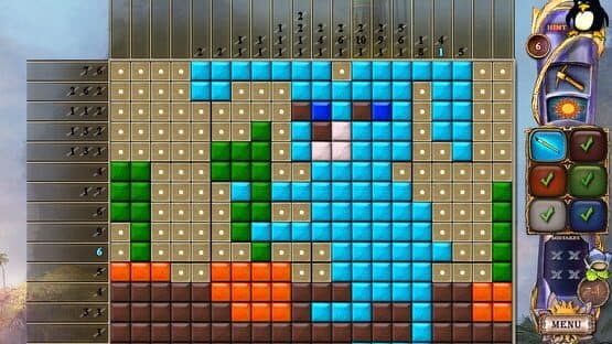 Fantasy Mosaics 24: Deserted Island — screenshot 4