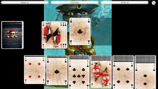Solitaire - Cat Pirate Portrait — screenshot 2
