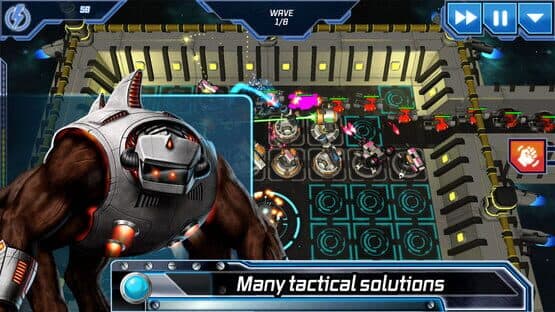 Module TD. Sci Fi Tower Defense — screenshot 1