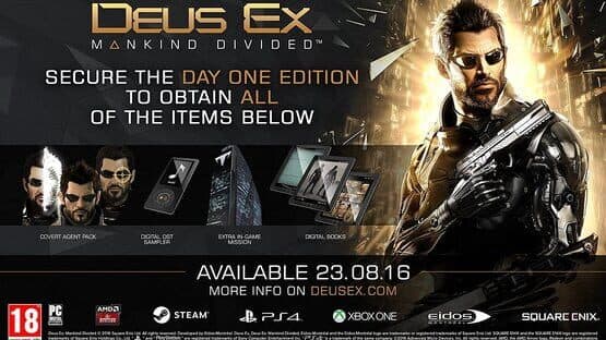 Deus Ex: Mankind Divided - Day One Edition — screenshot 1