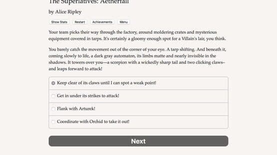 The Superlatives: Aetherfall — screenshot 1