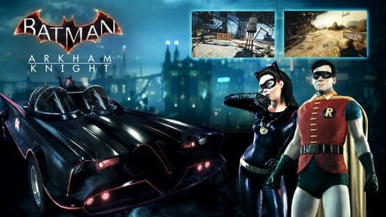 Batman: Arkham Knight - Batman Classic TV Series Batmobile Pack — screenshot 1