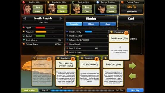 President for a Day - Floodings — screenshot 4