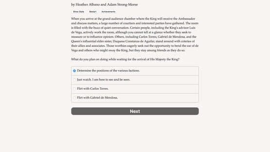 Affairs of the Court: Choice of Romance — screenshot 4