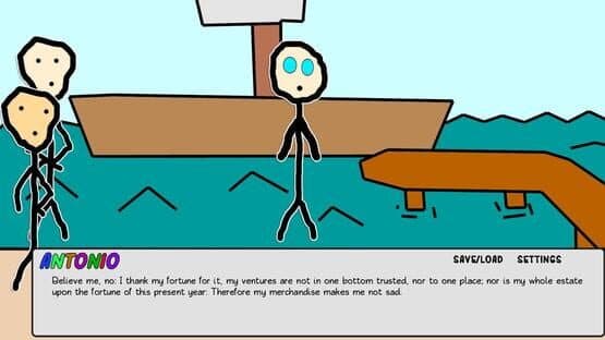 Paper Shakespeare: Stick Merchant of Venice — screenshot 1