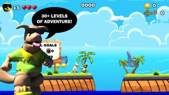 Surfin' Sam: Attack of the Aqualites — screenshot 3