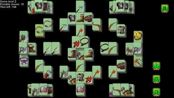 Weapon and Armor: Mahjong — screenshot 1