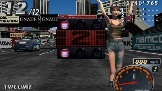 Rage Racer — screenshot 1