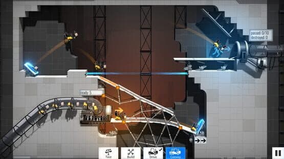Bridge Constructor Portal — screenshot 1