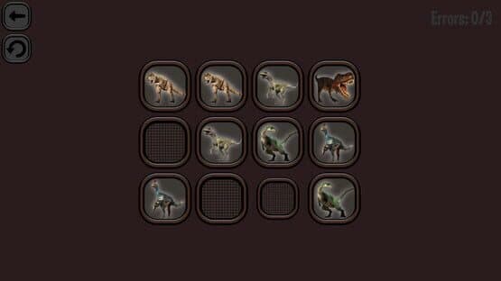Animals Memory: Dinosaurs — screenshot 1