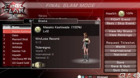 Final Slam 2 — screenshot 3