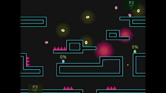 Neon Force Pushers — screenshot 4