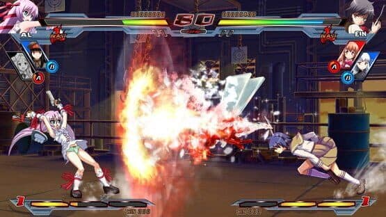 Nitroplus Blasterz: Heroines Infinite Duel — screenshot 4
