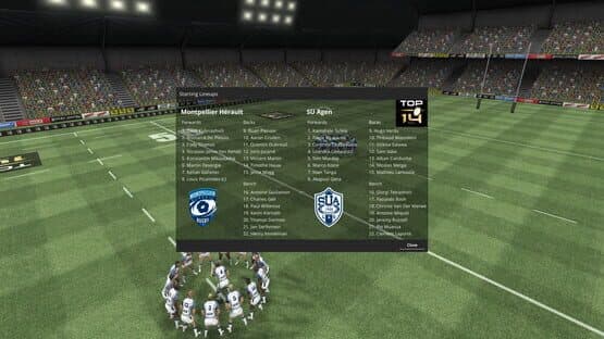 National Rugby Manager — screenshot 3