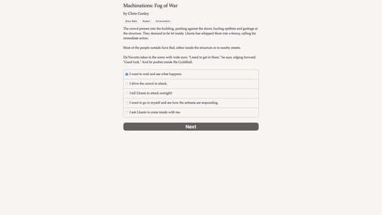 Machinations: Fog of War — screenshot 2