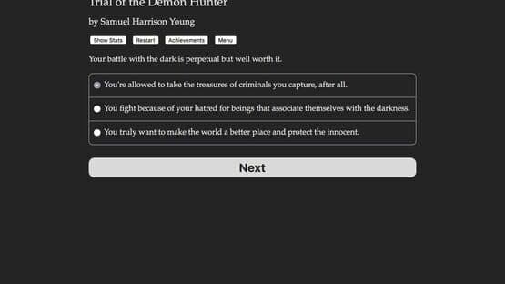 Trial of the Demon Hunter — screenshot 2