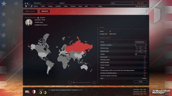 Pro Basketball Manager 2016: US Edition — screenshot 3
