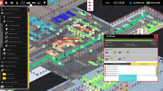 Production Line — screenshot 2