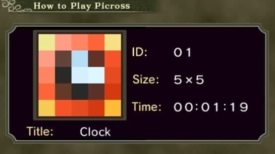 My Nintendo Picross: The Legend of Zelda Twilight Princess — screenshot 3