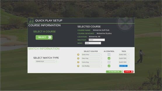 Draft Day Sports: Pro Golf — screenshot 4