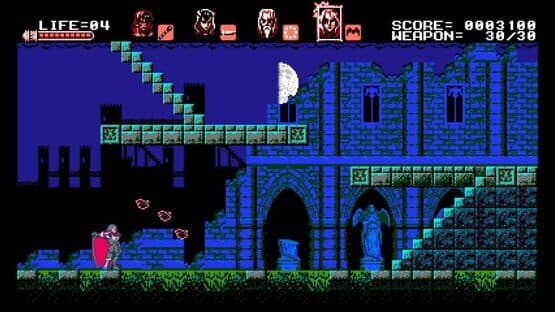 Bloodstained: Curse of the Moon — screenshot 1