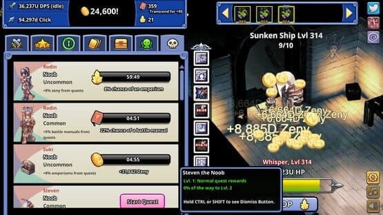 Ragnarok Clicker — screenshot 4