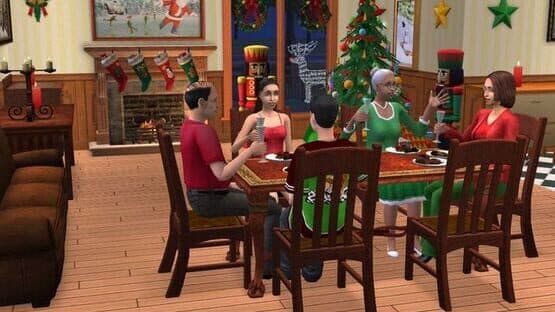 The Sims 2: Holiday Party Pack — screenshot 1