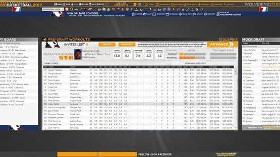 Draft Day Sports: Pro Basketball 2017 — screenshot 3