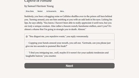 Captive of Fortune — screenshot 3