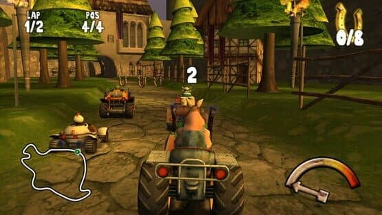 Calvin Tucker's Farm Animal Racing — screenshot 2