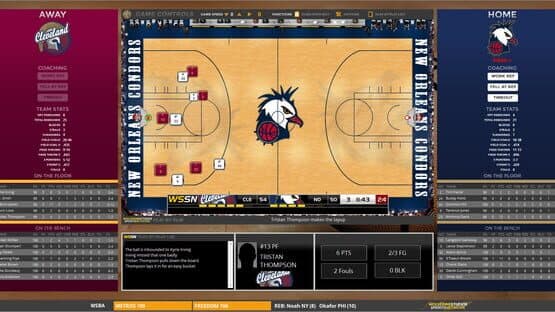 Draft Day Sports: Pro Basketball 2017 — screenshot 1