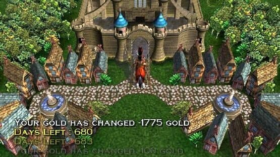 Heroes of Might and Magic: Quest for the Dragon Bone Staff — screenshot 1
