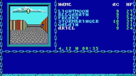 Curse of the Azure Bonds — screenshot 1