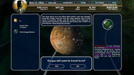 Space Trader: Merchant Marine — screenshot 1