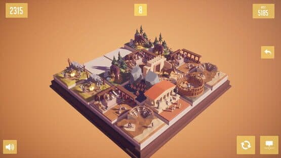 History2048: 3D puzzle number game — screenshot 1